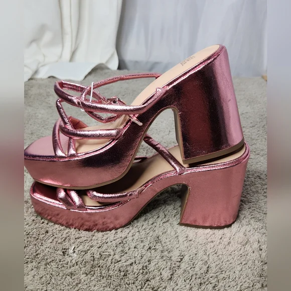 Women's Astro Strappy Platform Heels - Wild Fable - 9 - Picture 8 of 13